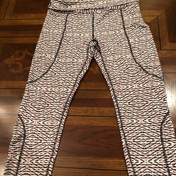 Charlie jade multicolored leggings, size Large - Picture 1 of 4